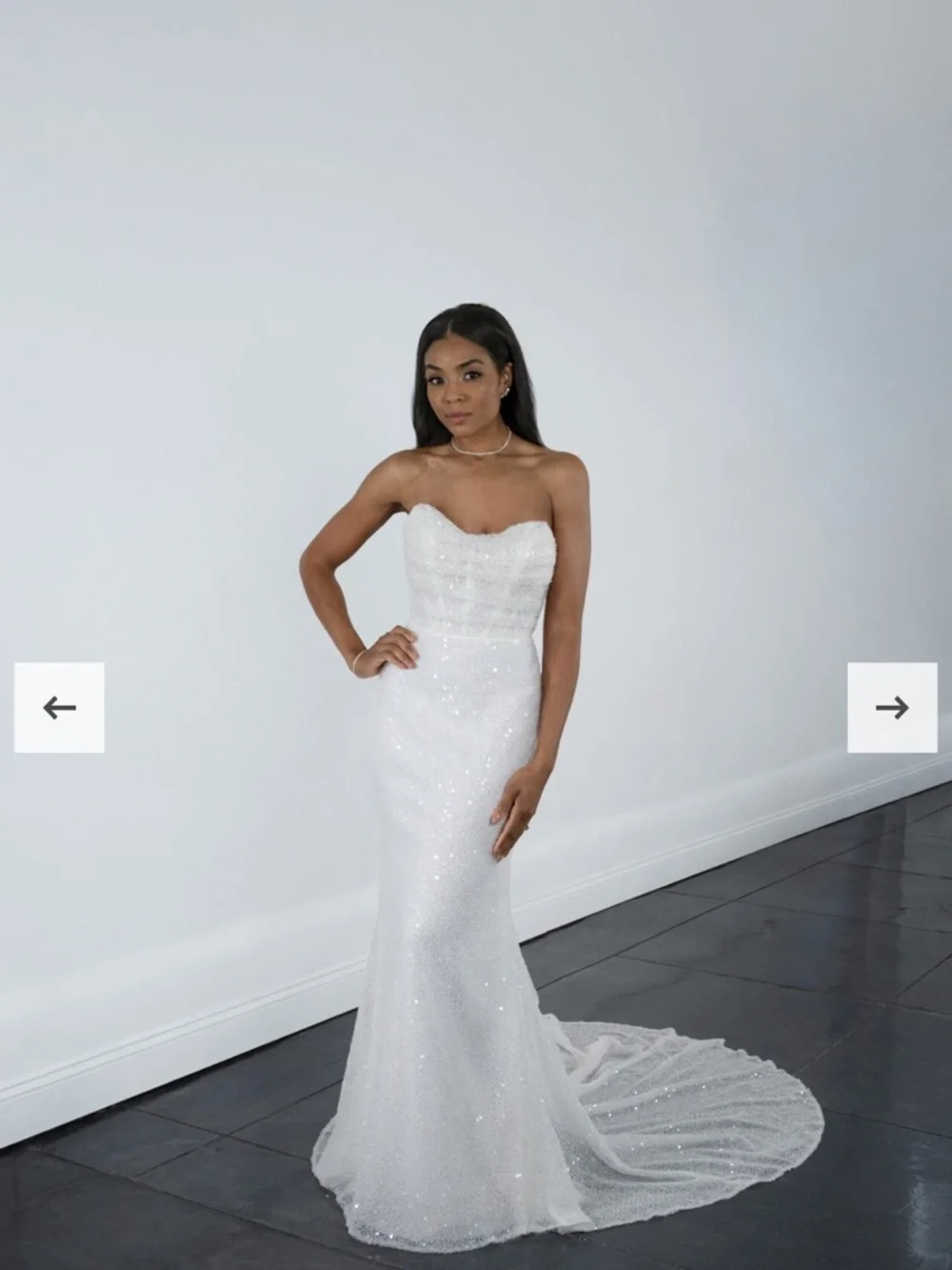 Martina Liana Ivory Bridal Gown - Picture 5 of 7